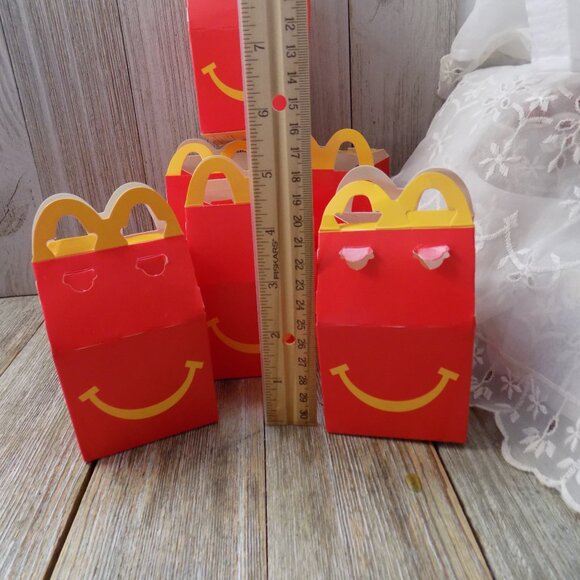 McDonalds EMPTY Small Toy Box Happy Meal Boxes Miniature EMPTY Toy Kitchen 2025* - Picture 2 of 9
